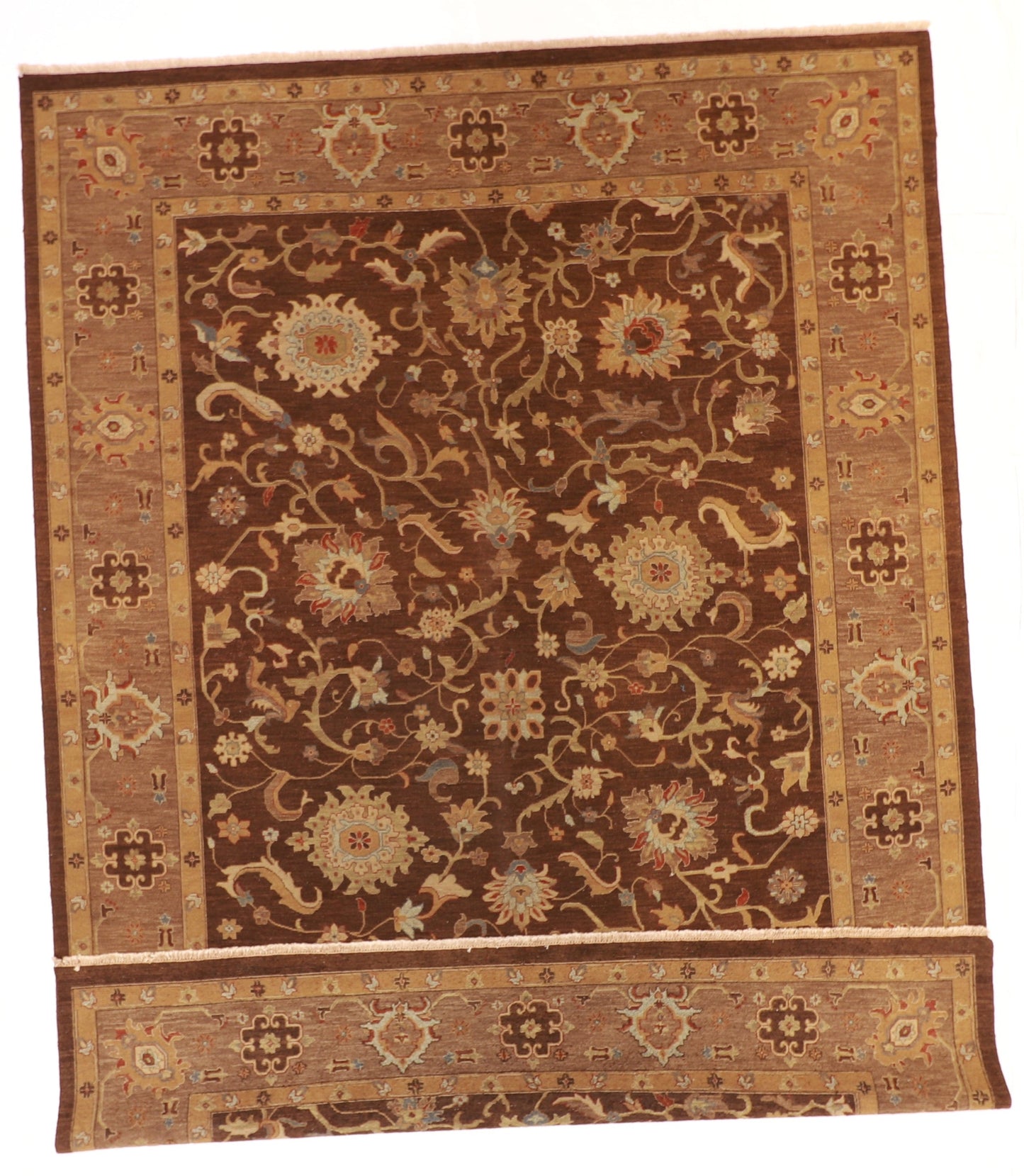 10x14 - Sh Abbas Fine/Wool Traditional Rectangle - Hand Knotted Rug