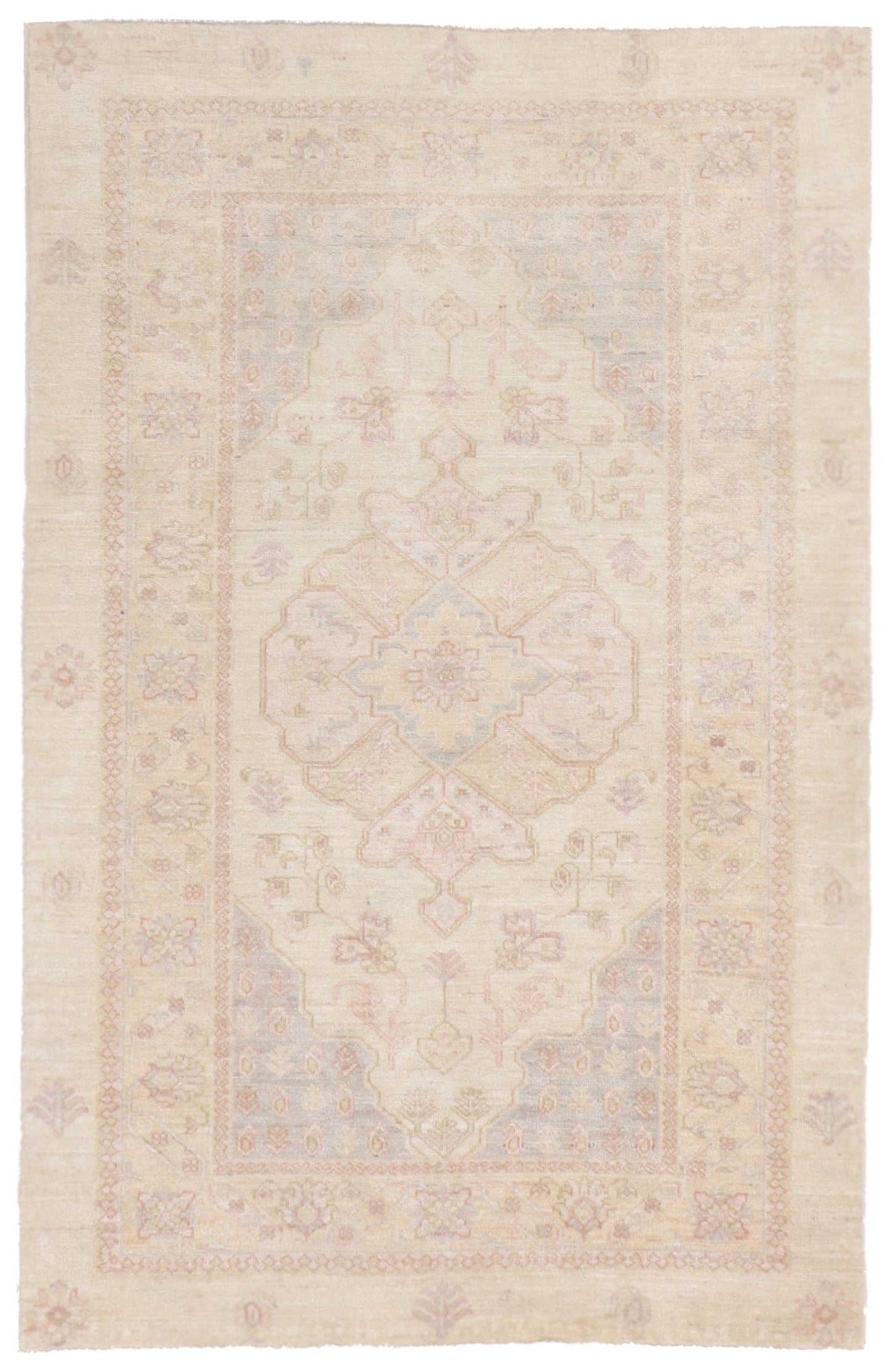 4x6 - Heriz Fine/Wool All Over Rectangle - Hand Knotted Rug