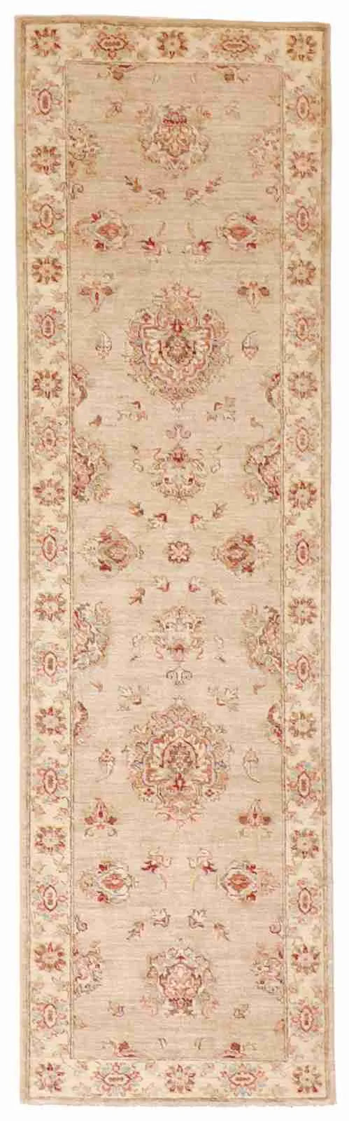 Runner - Ahar Fine All Over Rectangle - Hand Knotted Rug — 58183