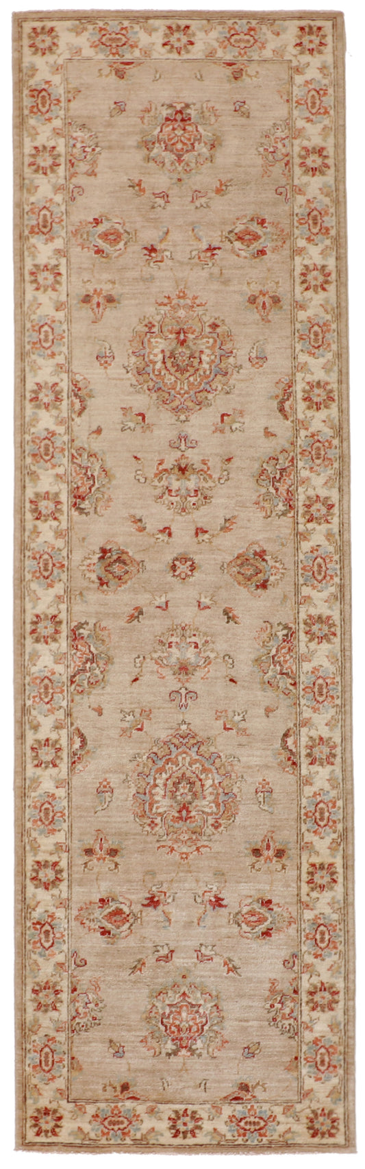 Runner - Ahar Fine All Over Rectangle - Hand Knotted Rug