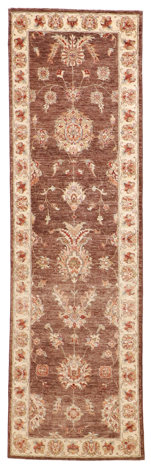 2.6 x 8.4 Runner - Malayer Fine Wool All Over Rectangle - Hand Knotted Rug — 58257