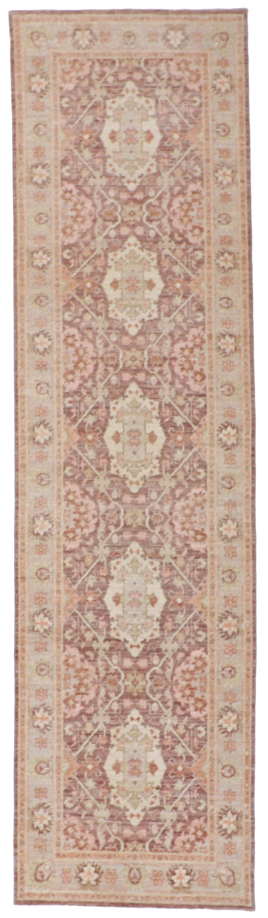 Runner - Frahan Fine/Wool All Over Rectangle - Hand Knotted Rug