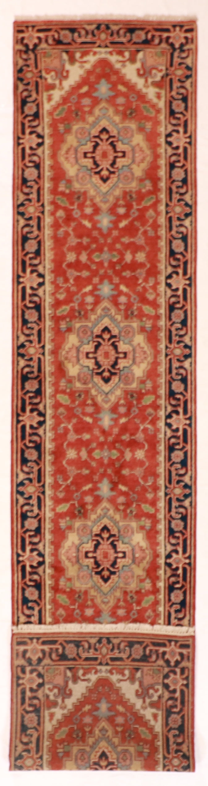 Runner - Serapie Fine/Wool All Over Rectangle - Hand Knotted Rug