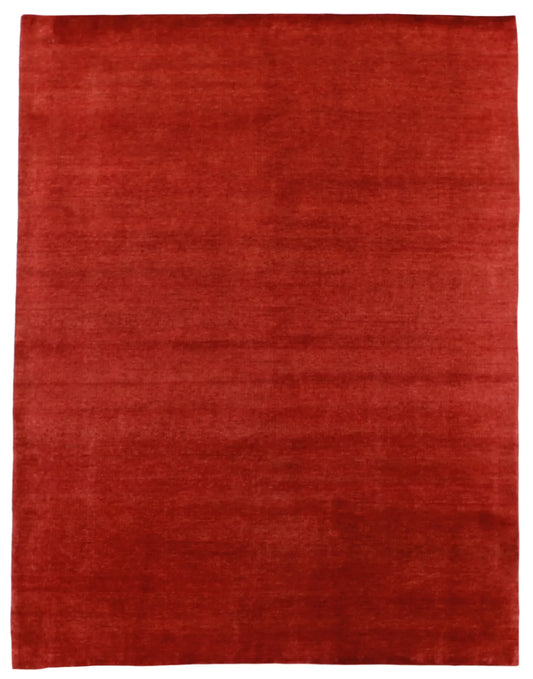 W 8 - L 10 - Gabbeh Wool Contemporary Rectangle - Finest Hand-Knotted Quality Wool - 59446