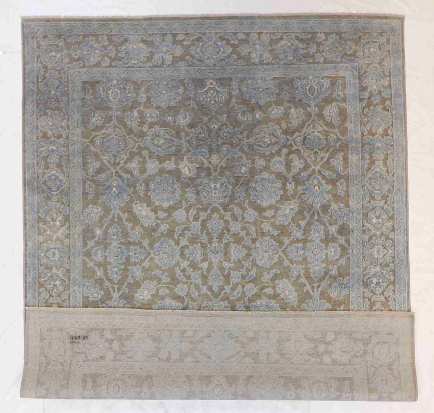 W 8 - L 9.11 - Zeigler Wool Transitional Rectangle - Finest Hand-Knotted Quality Wool - 59899