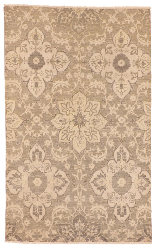 4x6 - Sh Abbas Fine/Wool All Over Rectangle - Hand Knotted Rug