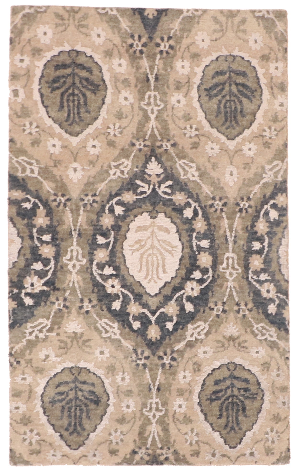 3x5 - Bakhtiarie Fine/Wool All Over Rectangle - Hand Knotted Rug