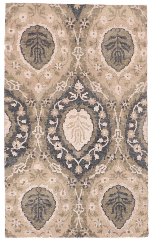 3x5 - Bakhtiarie Fine/Wool All Over Rectangle - Hand Knotted Rug