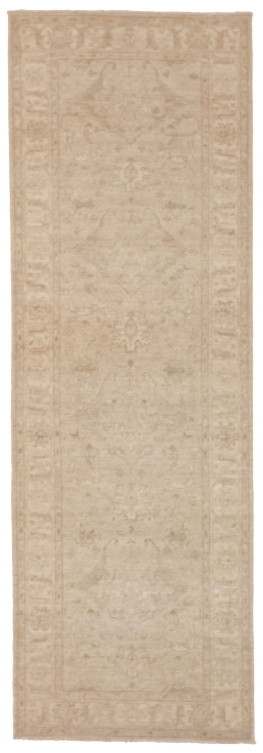 2.7 x 7.7 Runner - Sultan Abad Fine Wool All Over Rectangle - Hand Knotted Rug — 60339