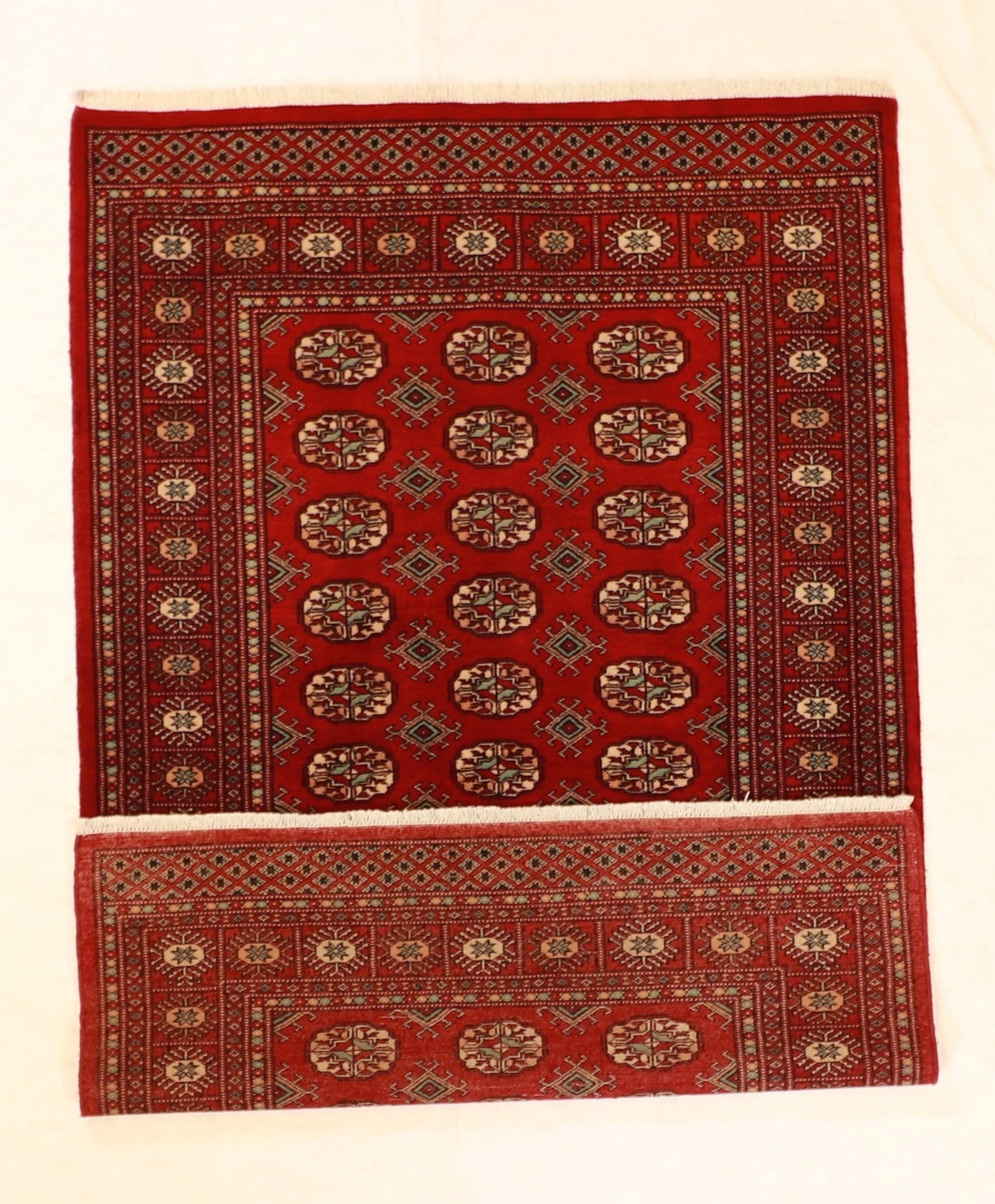 4x6 - Bokhara Fine/Wool All Over Rectangle - Hand Knotted Rug