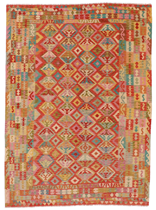 9x12 - Kilim Fine/Wool All Over Rectangle - Hand Knotted Rug