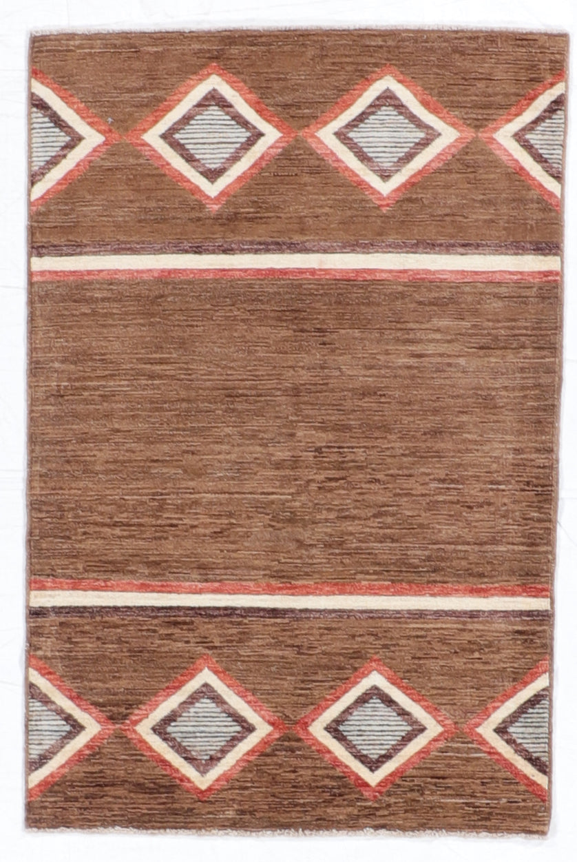 Mountain Modern Fine/Wool All Over Rectangle - Hand Knotted Rug