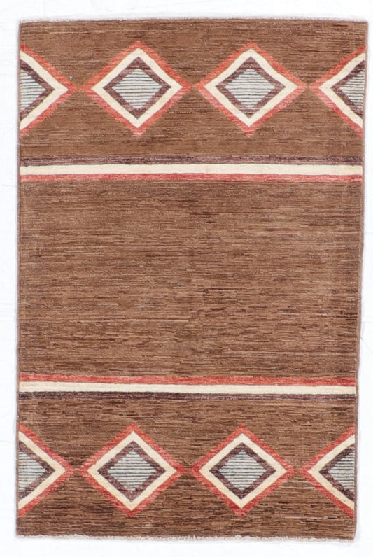 Mountain Modern Fine/Wool All Over Rectangle - Hand Knotted Rug