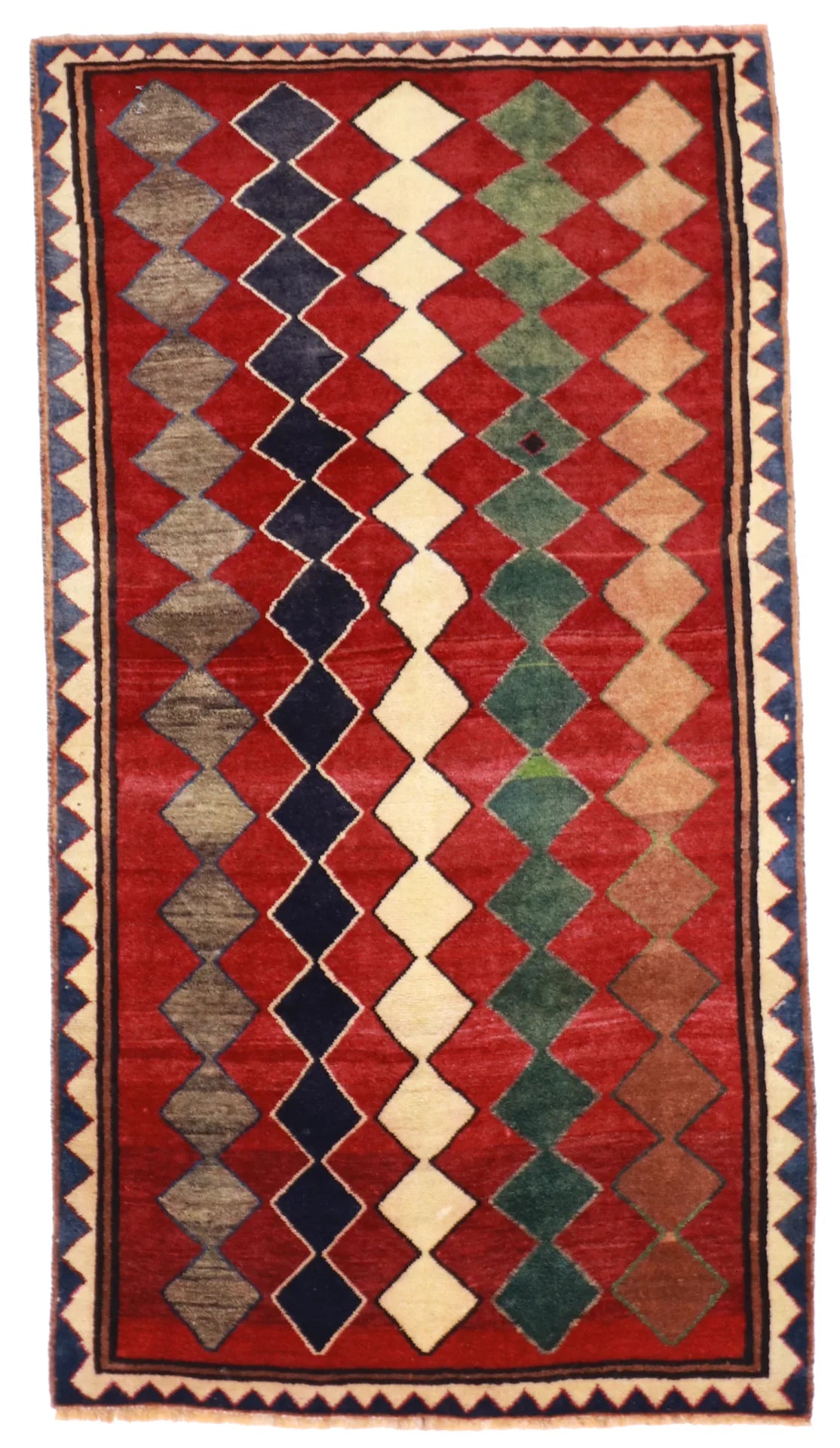 4x6 - Lori Fine/Wool All Over Rectangle - Hand Knotted Rug — 61795