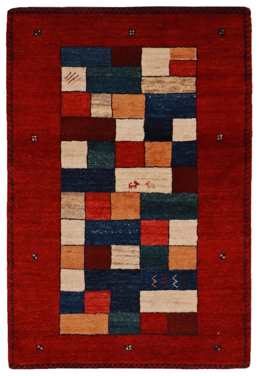 3x5 - Lori Baft Fine/Wool All Over Rectangle - Hand Knotted Rug