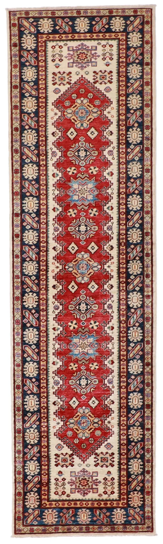 Runner - Heriz Fine All Over Rectangle - Hand Knotted Rug — 61916