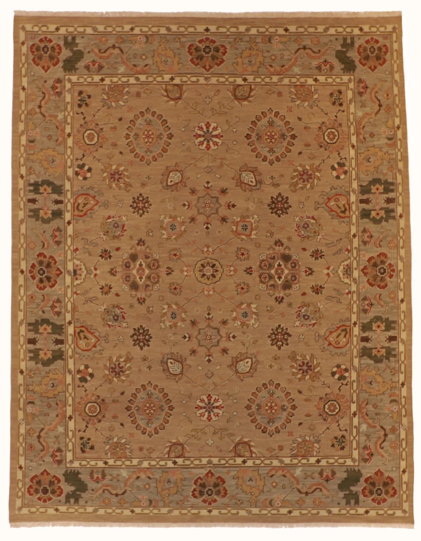 W 8 - L 10 - Sumak Wool Traditional Rectangle - Finest Hand-Made Quality Wool - 62021