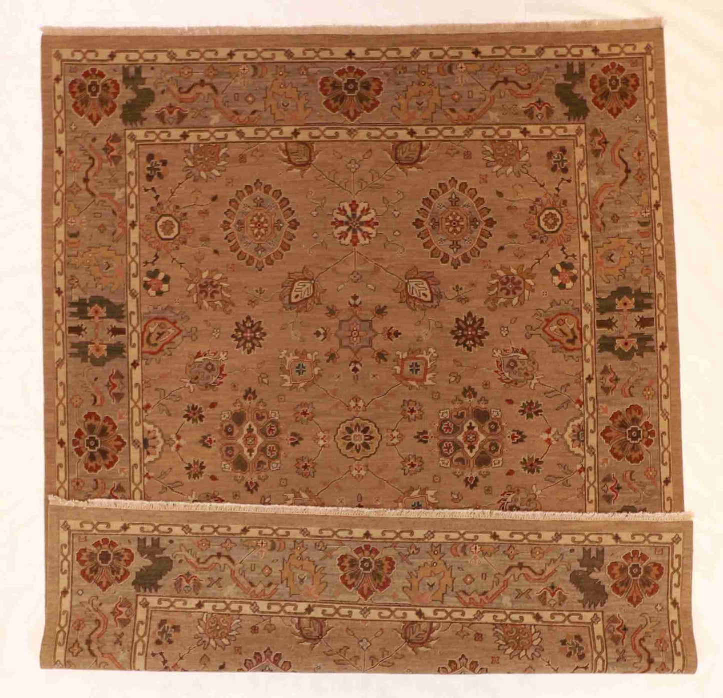 W 8 - L 10 - Sumak Wool Traditional Rectangle - Finest Hand-Made Quality Wool - 62021