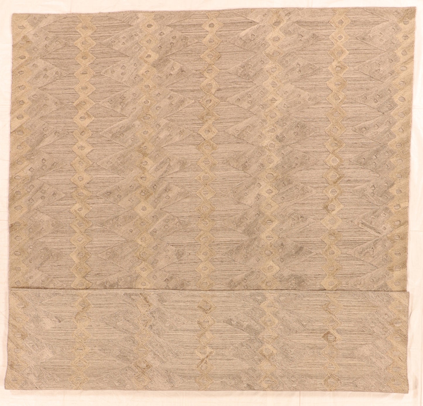 8x10 - Modern Wool All Over Rectangle - Hand Knotted Rug