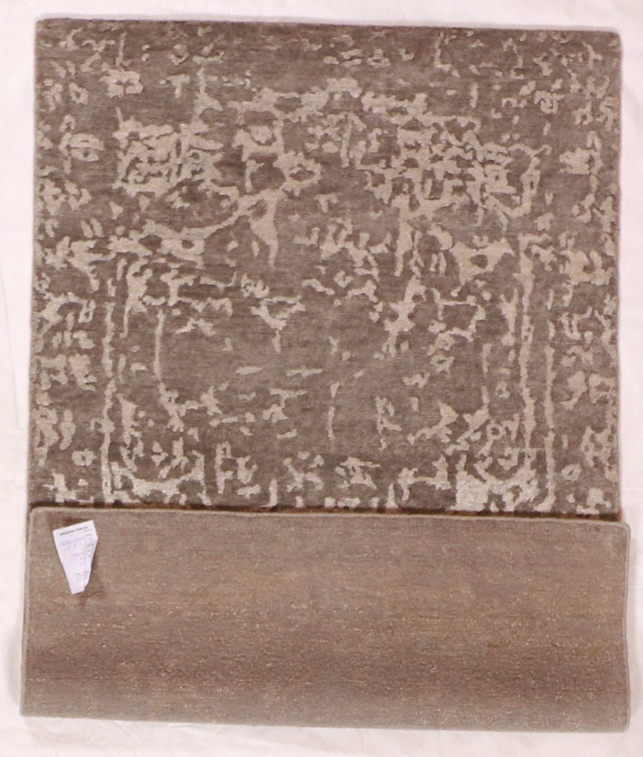 3x5 - Modern Silk Wool All Over Rectangle - Hand Knotted Rug