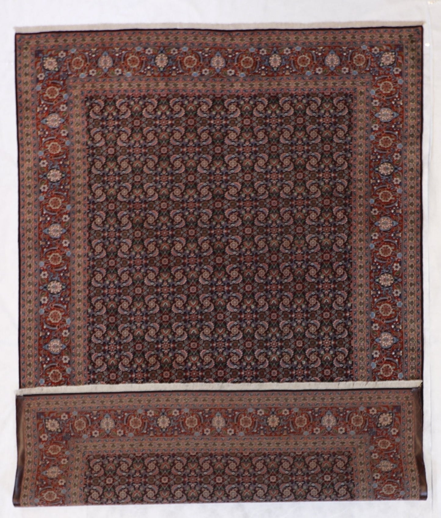 7x10 - Tabriz Silk/Wool Mahie Rectangle - Hand Knotted Rug