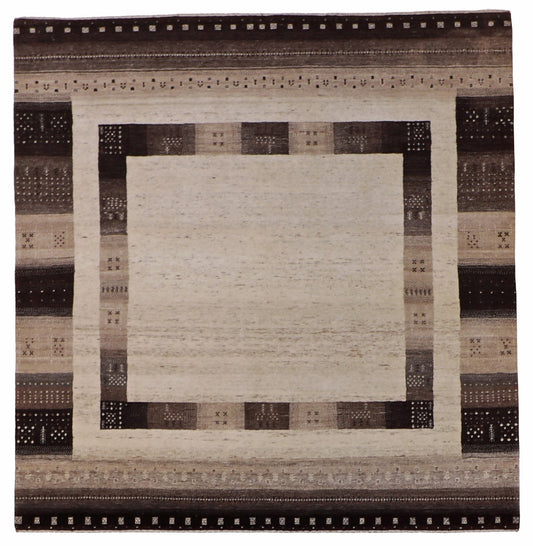 Square - Lori Baft Fine/Wool All Over Rectangle - Hand Knotted Rug