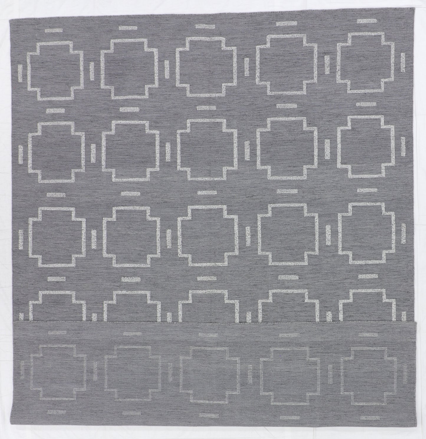 9x12 - Modern Fine All Over Rectangle - Hand Knotted Rug