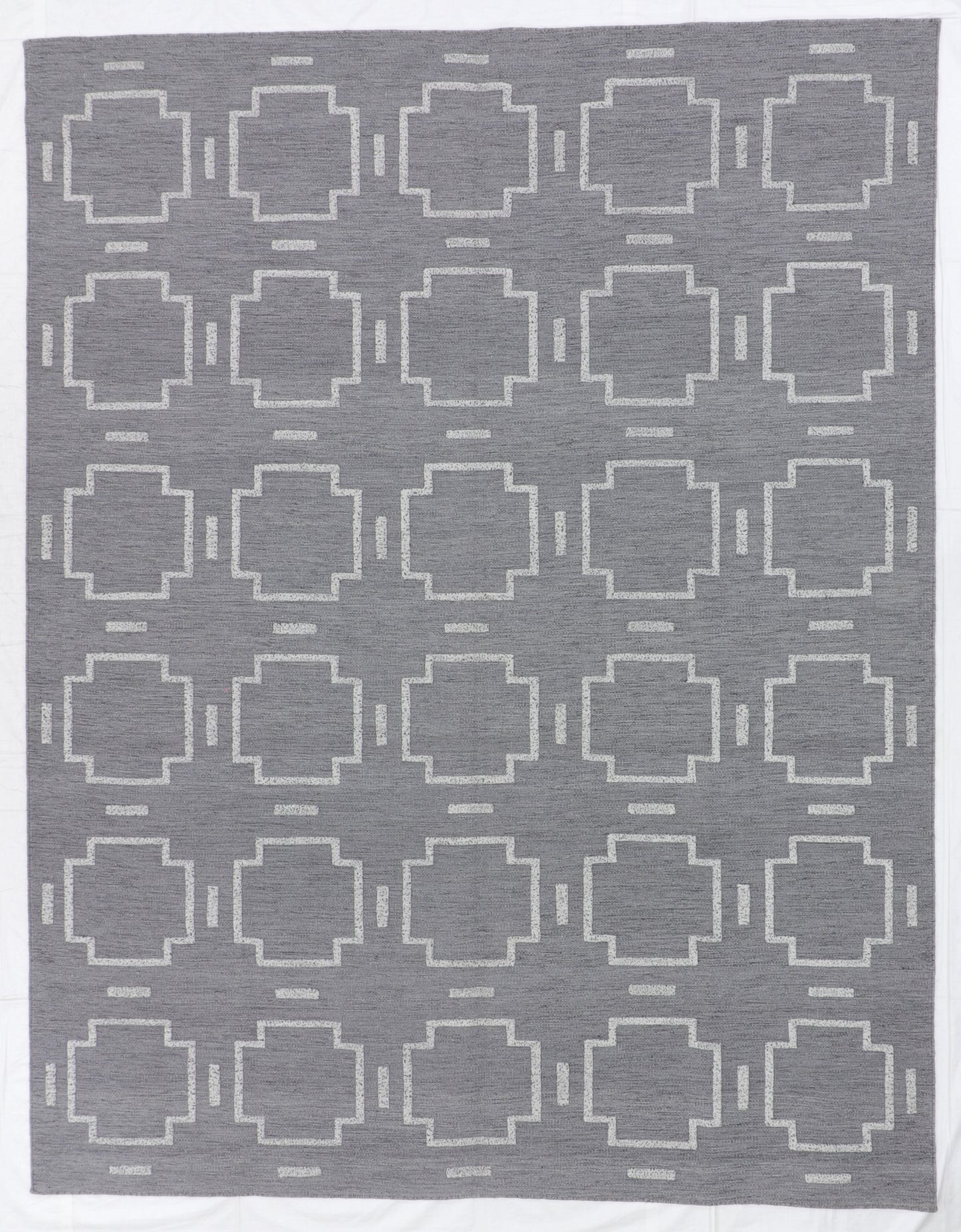 9x12 - Modern Fine All Over Rectangle - Hand Knotted Rug