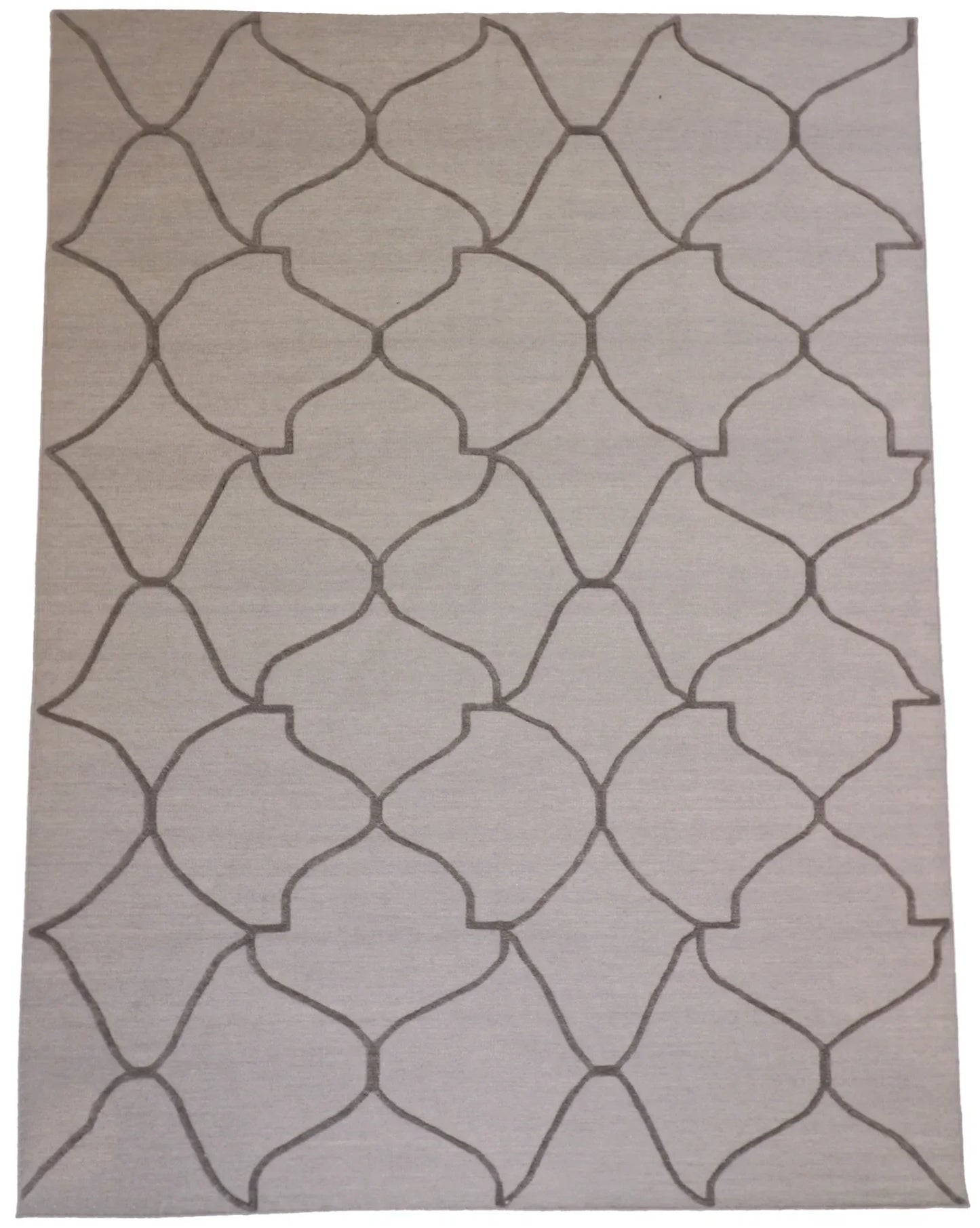 9 x12 - Modern Fine All Over Rectangle - Hand Knotted Rug — 62692