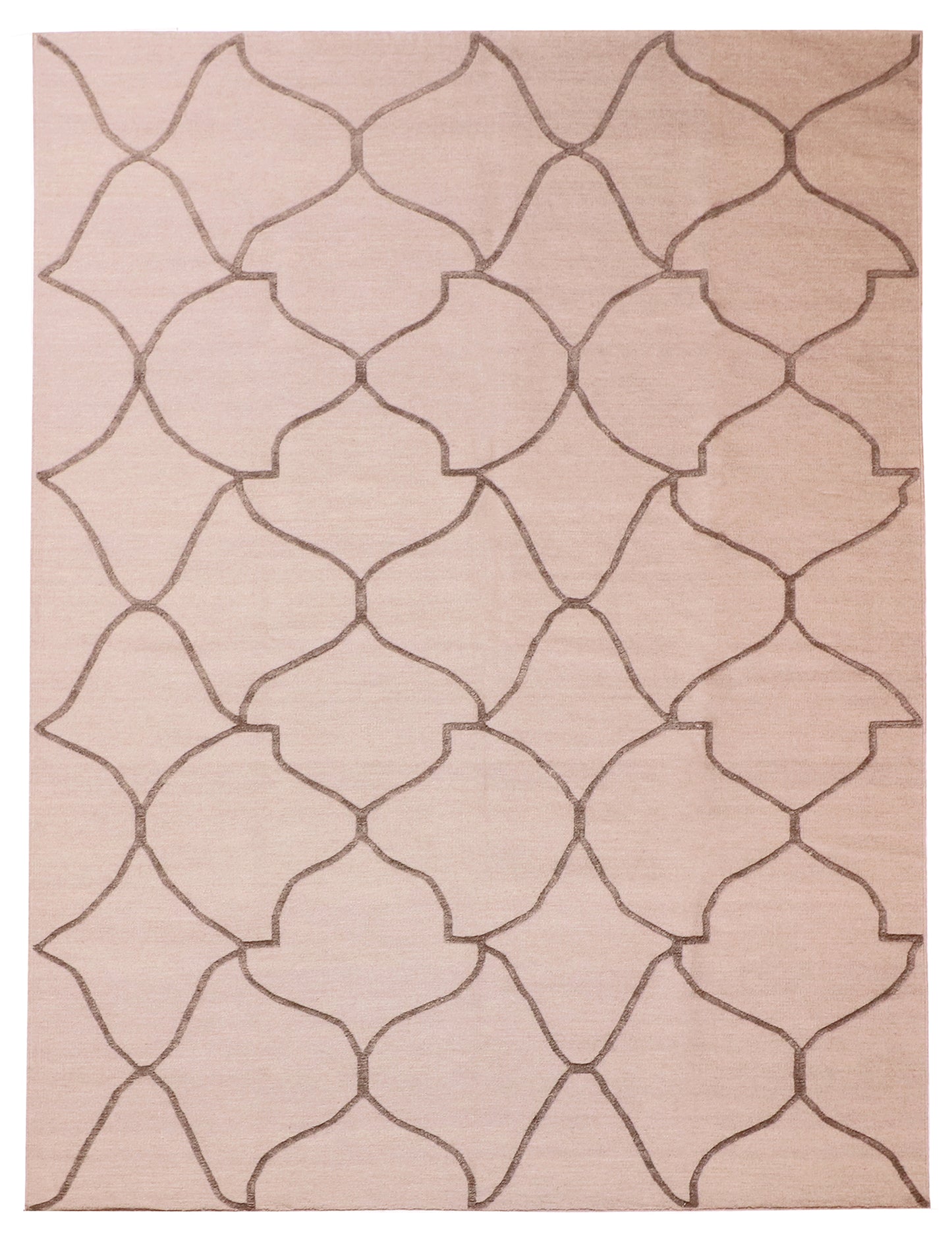9x12 - Modern Fine All Over Rectangle - Hand Knotted Rug
