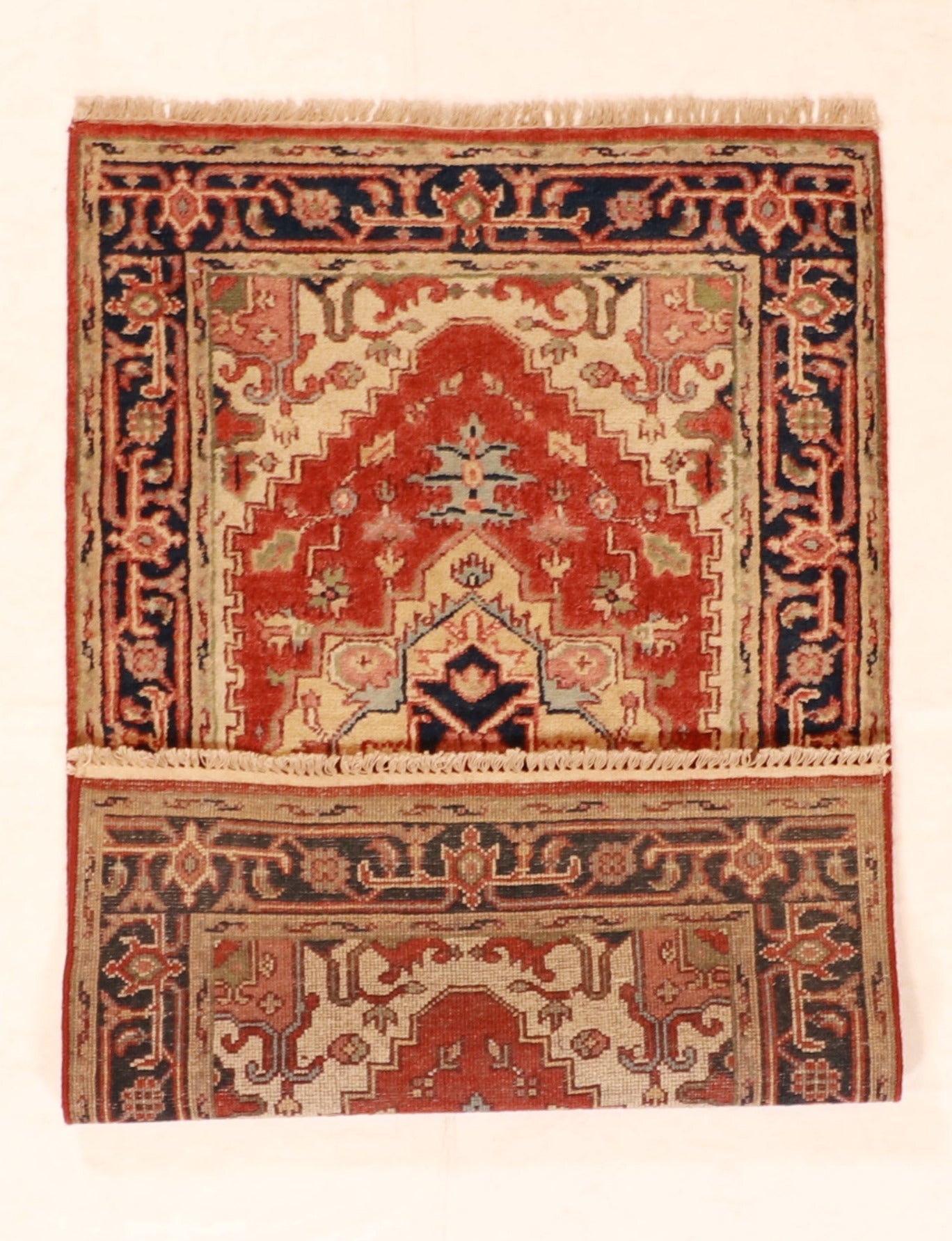 3x5 - Serapie Wool Geometric Rectangle - Hand Knotted Rug