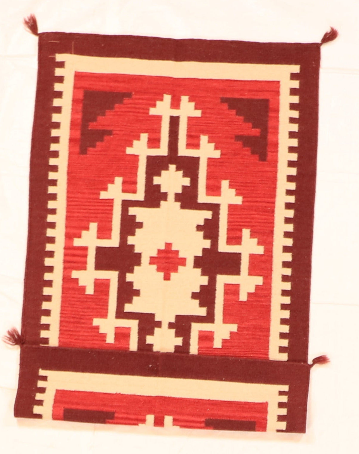 3x5 - Navajo Fine Wool All Over Rectangle - Hand Knotted Rug