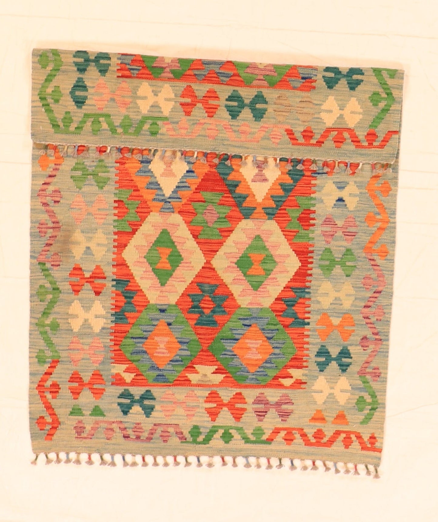 3x5 - Kilim Fine/Wool All Over Rectangle - Hand Knotted Rug