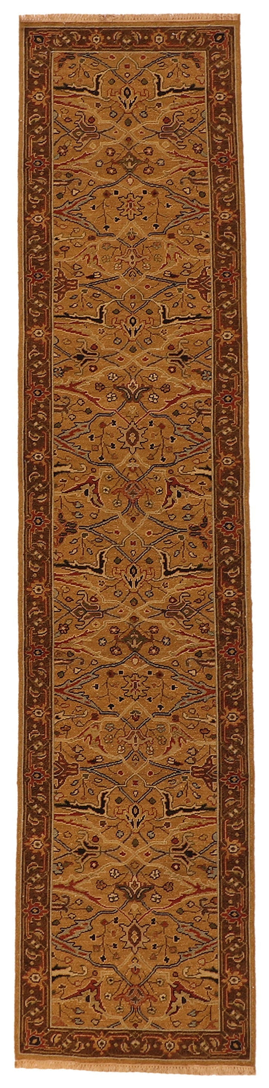 Runner - Ziegler Fine All Over Rectangle - Hand Knotted Rug