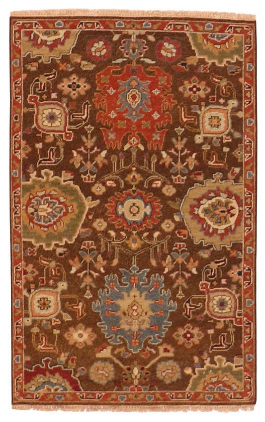 3x5 - Kerman Fine/Wool All Over Rectangle - Hand Knotted Rug