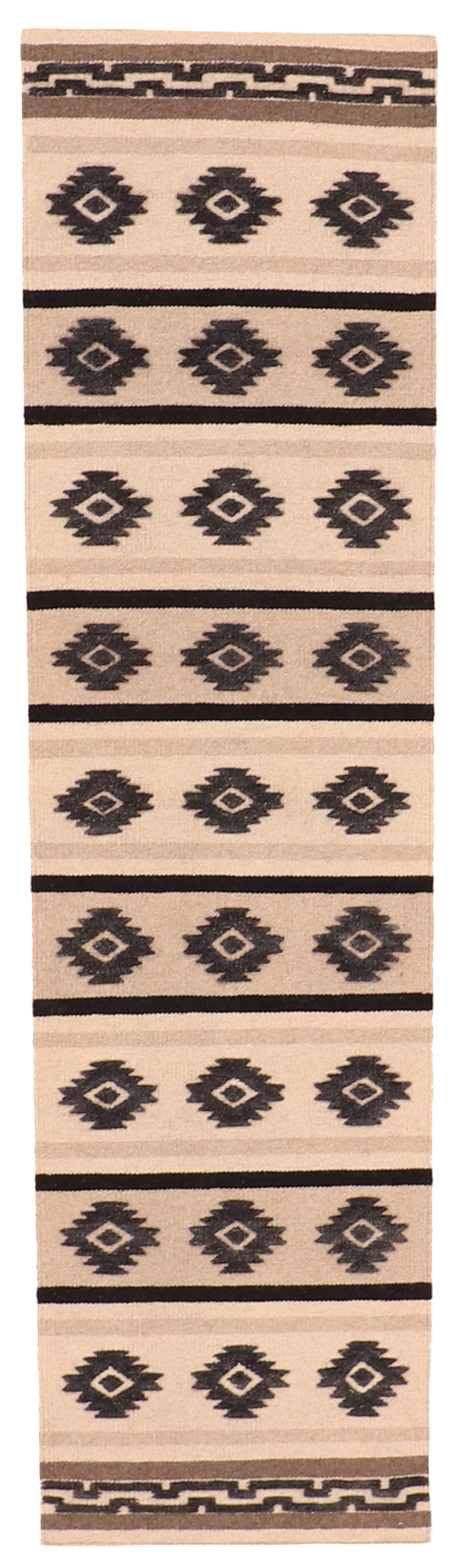 Runner - Kilim Fine/Wool All Over Rectangle - Hand Knotted Rug — 63857