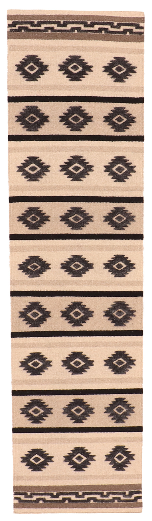 Runner - Kilim Fine/Wool All Over Rectangle - Hand Knotted Rug — 63857