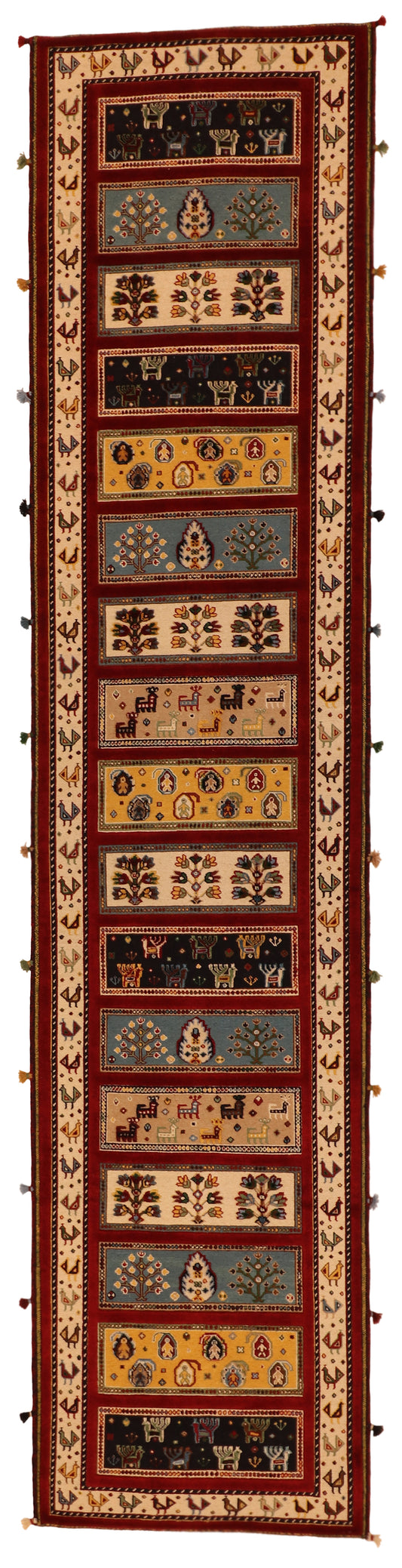 Runner - Lori Wool All Over Rectangle - Hand Knotted Rug