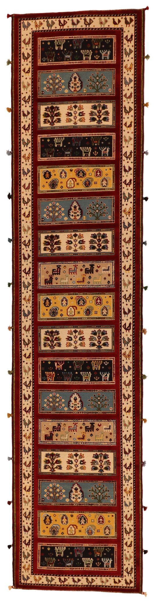 Runner - Lori Wool All Over Rectangle - Hand Knotted Rug