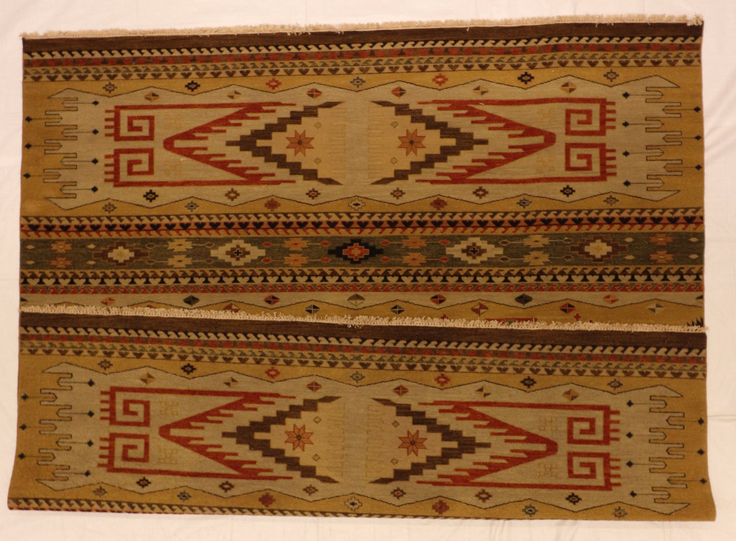 10x10 - Heriz Fine All Over Square - Hand Knotted Rug - 65108