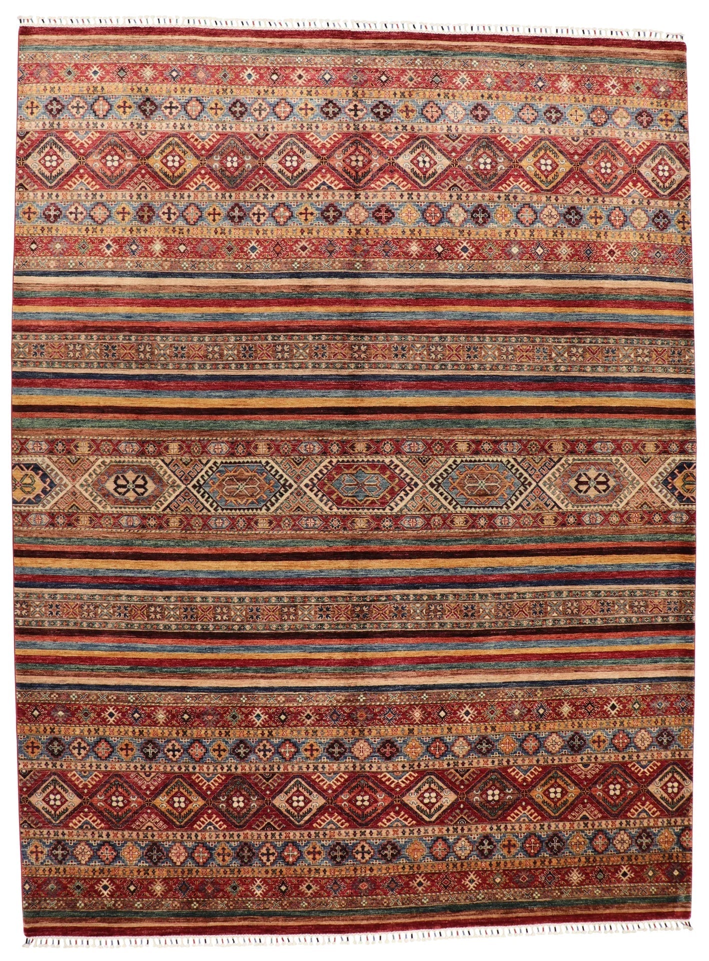 9x12 - Lori Wool Transitional Rectangle - Hand Knotted Rug — 65430