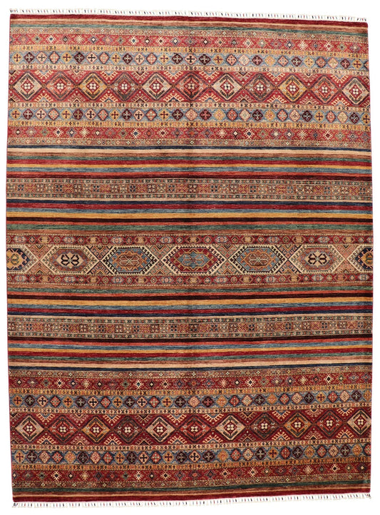9x12 - Lori Wool Transitional Rectangle - Hand Knotted Rug — 65430