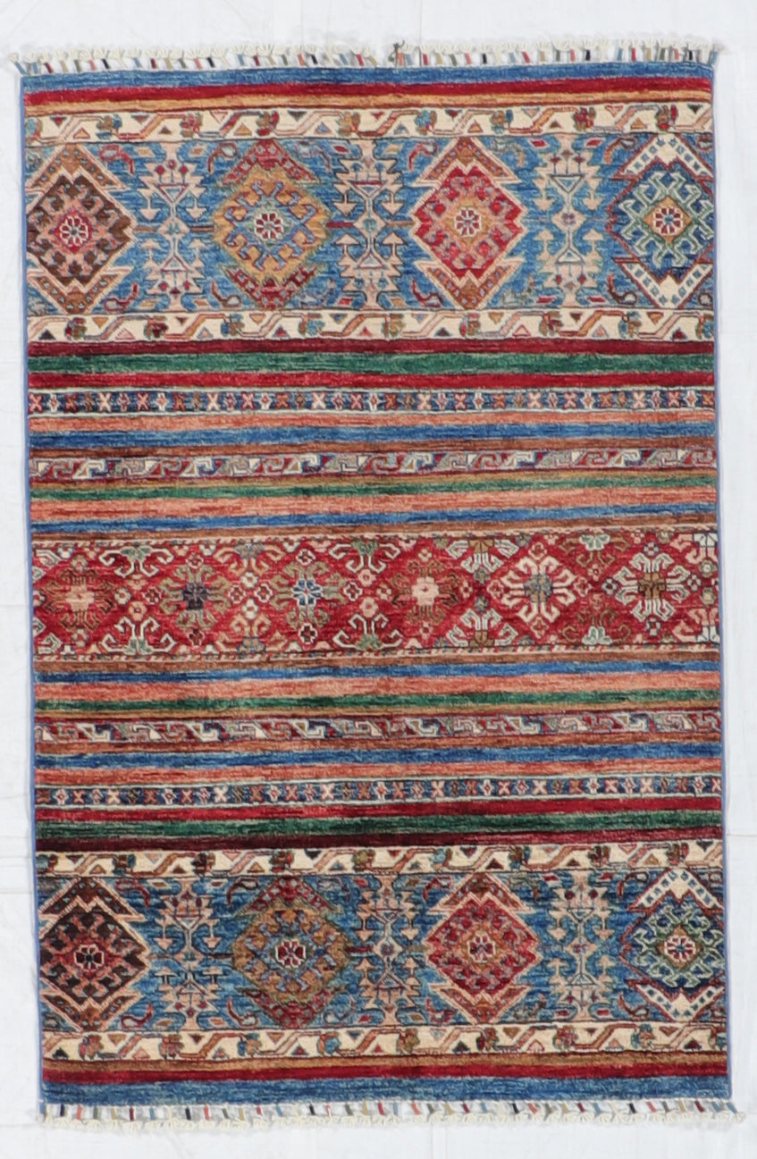 3x5 - Baluch Fine All Over Rectangle - Hand Knotted Rug