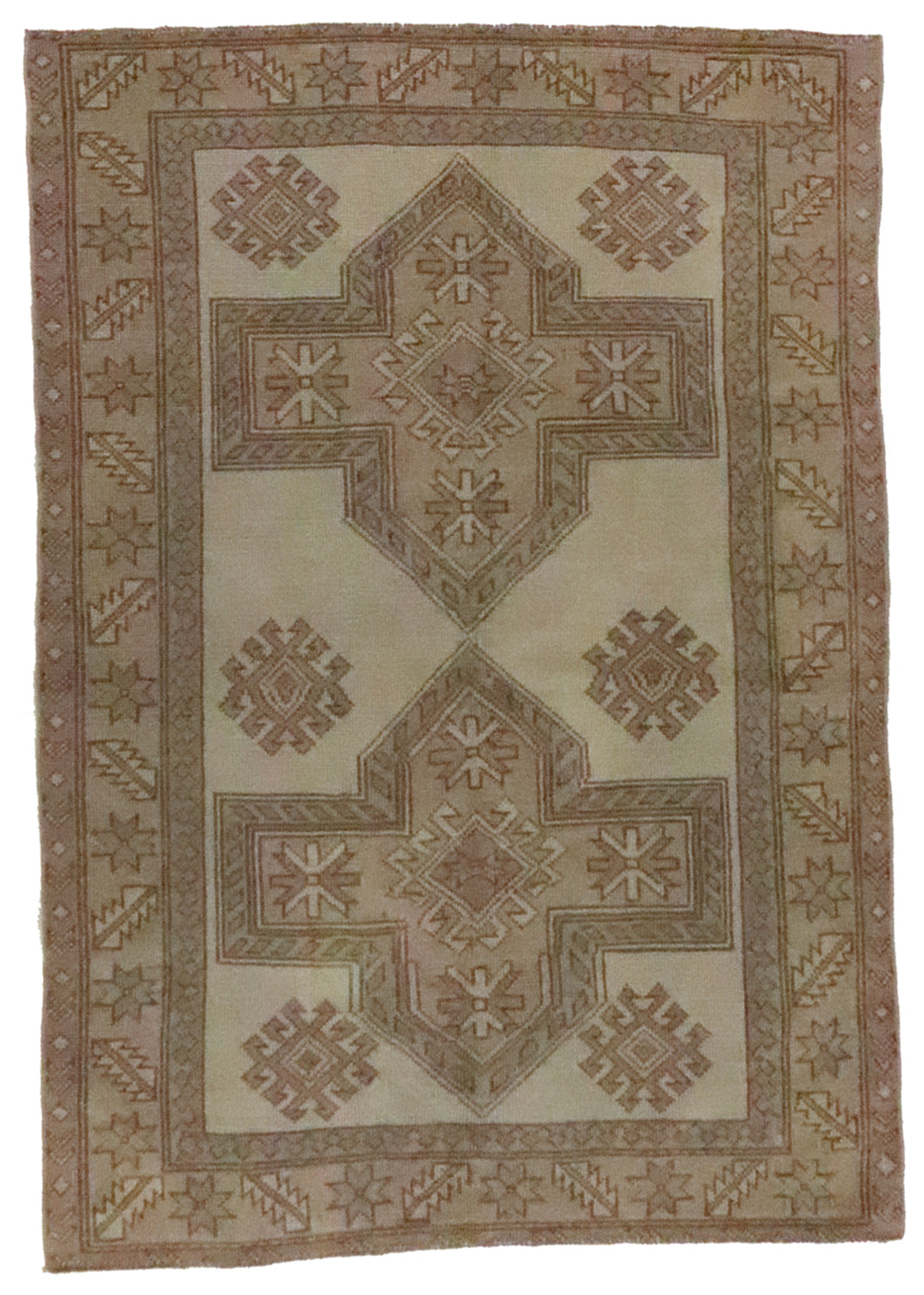 4x6 - Oushak Fine All Over Rectangle - Hand Knotted Rug