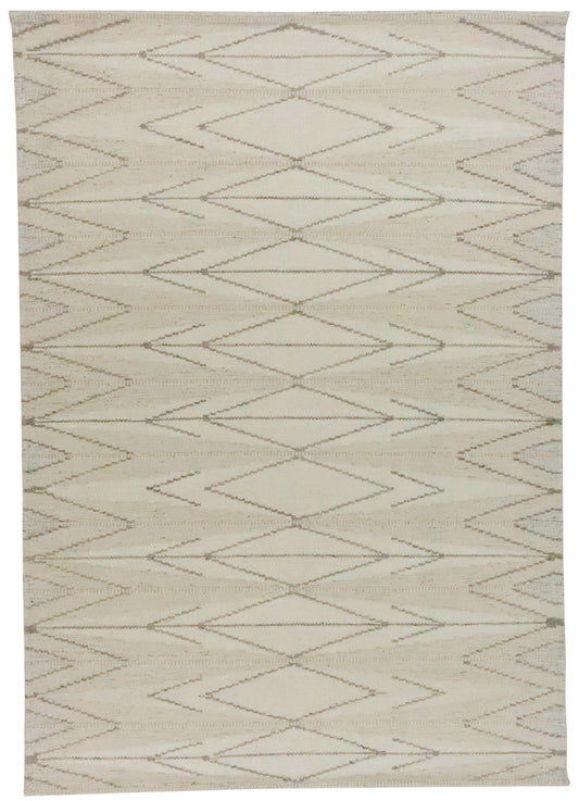 5x7 - Scandinavian Kilim Fine/Wool All Over Rectangle - Hand Knotted Rug
