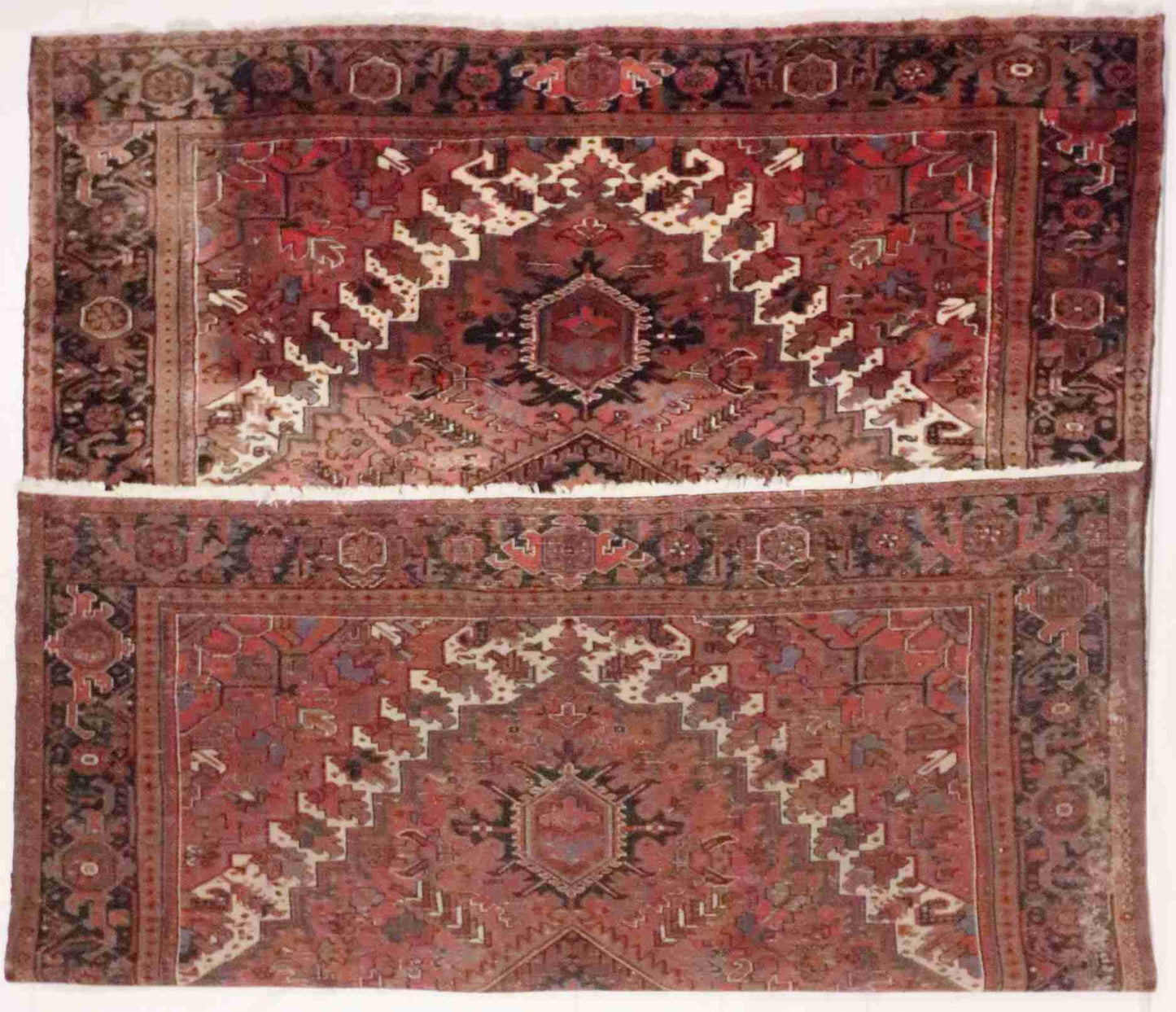 W 10.1 - L 13.2 - Heriz Fine All Over Rectangle - Hand Woven Rug - 66097