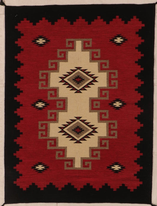 5x7 - Kilim Fine/Wool All Over Rectangle - Hand Knotted Rug