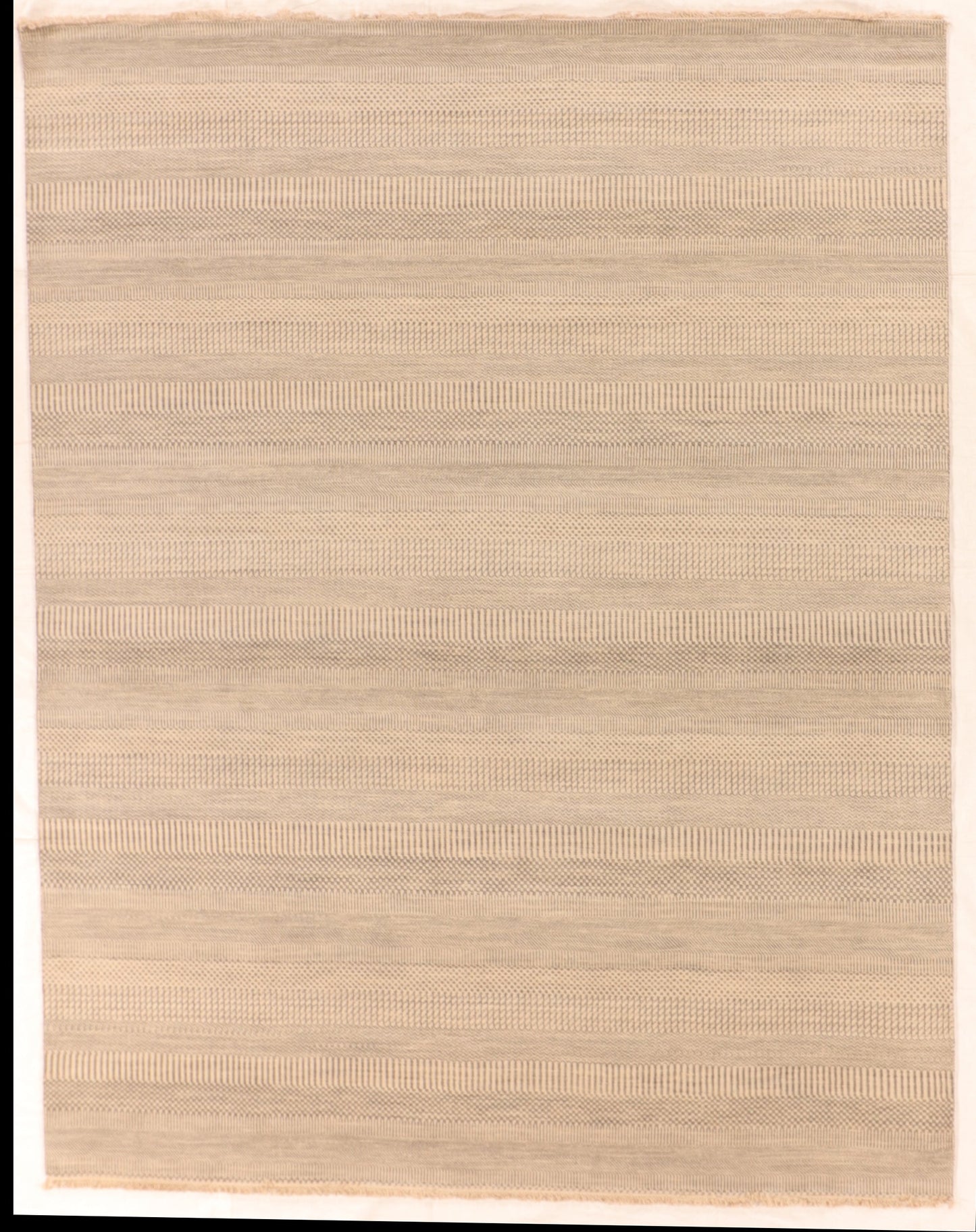 8x10 - Fine/Wool Modern All Over Rectangle - Hand Knotted Rug