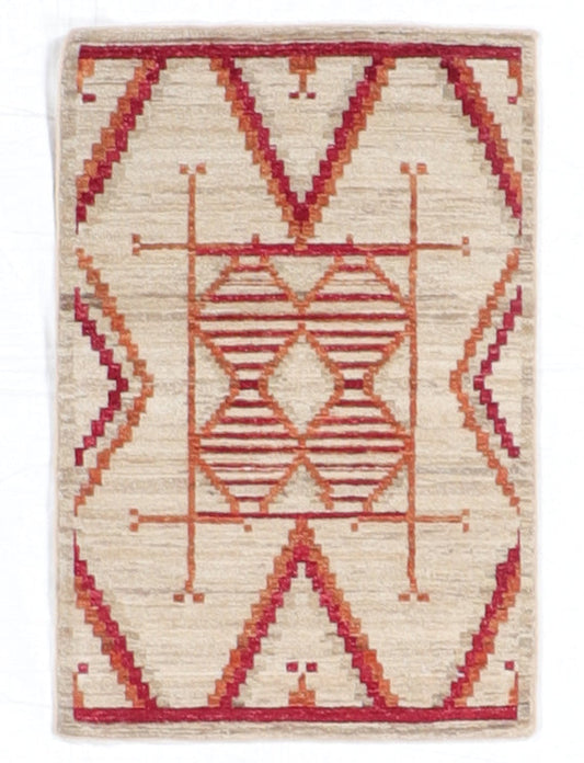 2 x 2.11  - Mountain Modern Fine/Wool All Over Rectangle - Hand Knotted Rug — 66434