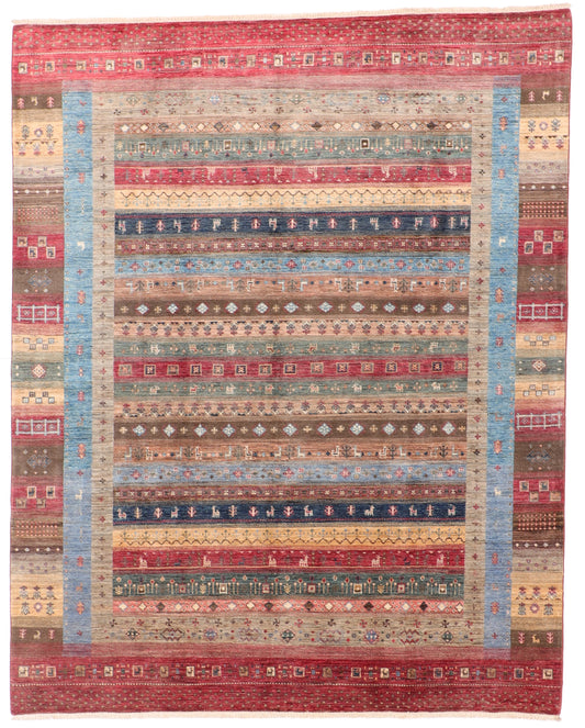 8 x 10 - Baluch Fine/Wool All Over Rectangle - Hand Knotted Rug